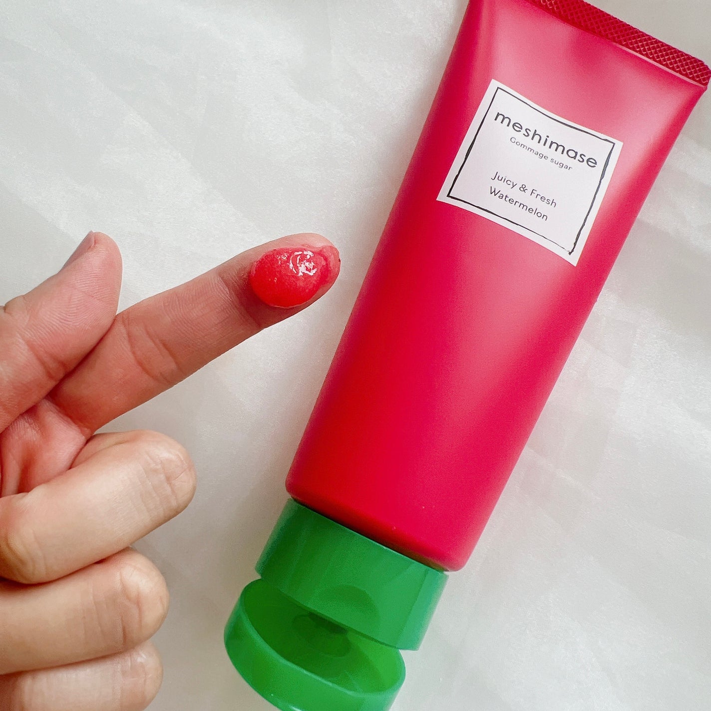 meshimase ゴマージュシュガー スイカ/meshimase/スクラブ・ゴマージュを使ったクチコミ(3枚目)