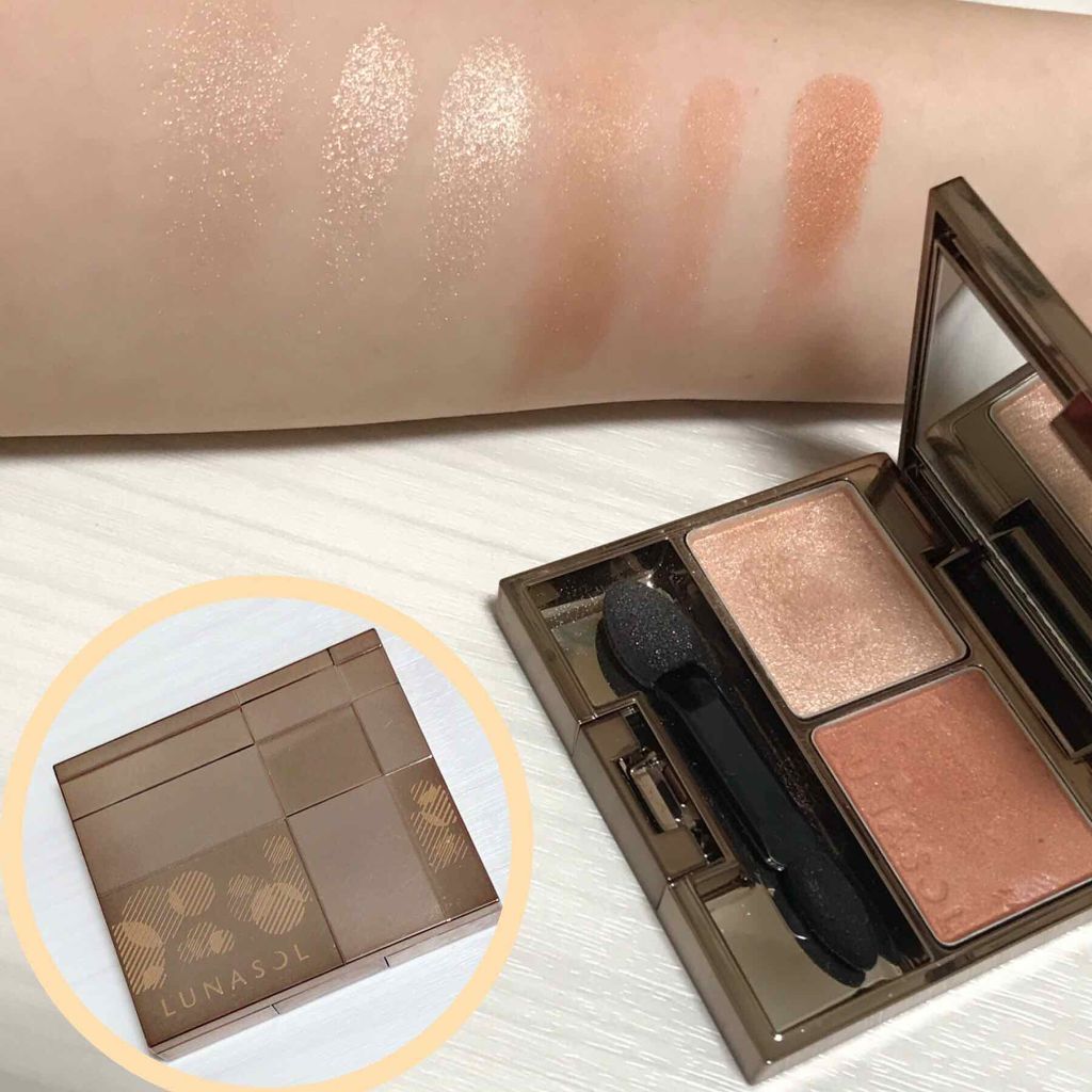 ウォームキャンドルアイズ/LUNASOL/アイシャドウパレットを使ったクチコミ（1枚目）