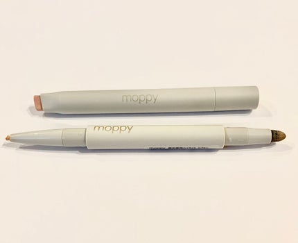 眉毛専用ハイライト グロー/moppy/その他アイブロウを使ったクチコミ(3枚目)