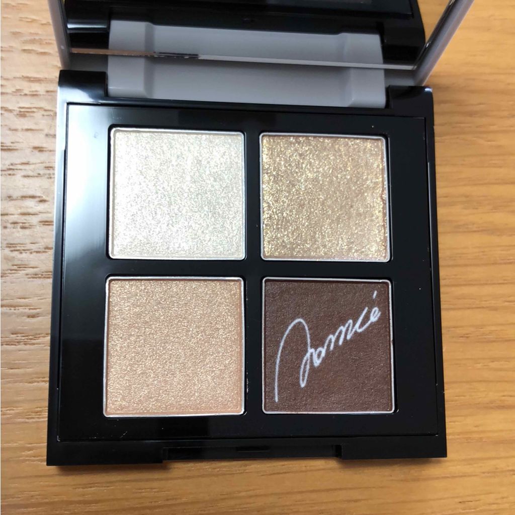 アイカラーパレットNA 01 ゴールドブラウン/Visée/アイシャドウパレットを使ったクチコミ（2枚目）