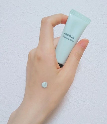 メイクアップベースS(グリーン)/media/化粧下地を使ったクチコミ(2枚目)