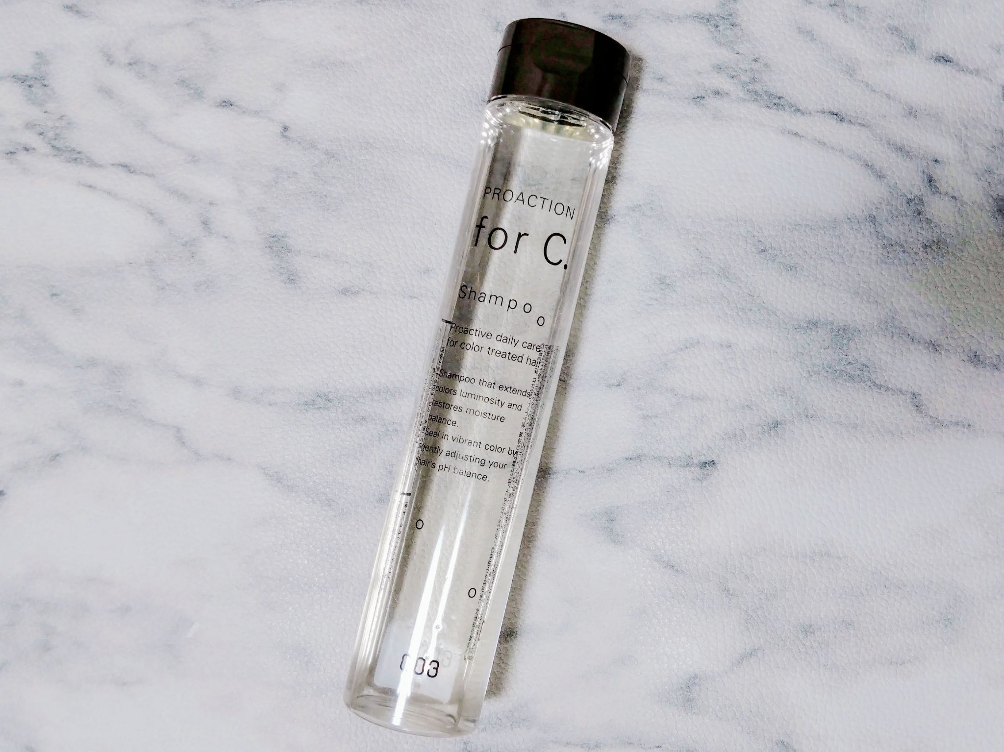 プロアクションフォーシーシャンプー/ナンバースリー/サロンシャンプーを使ったクチコミ（1枚目）