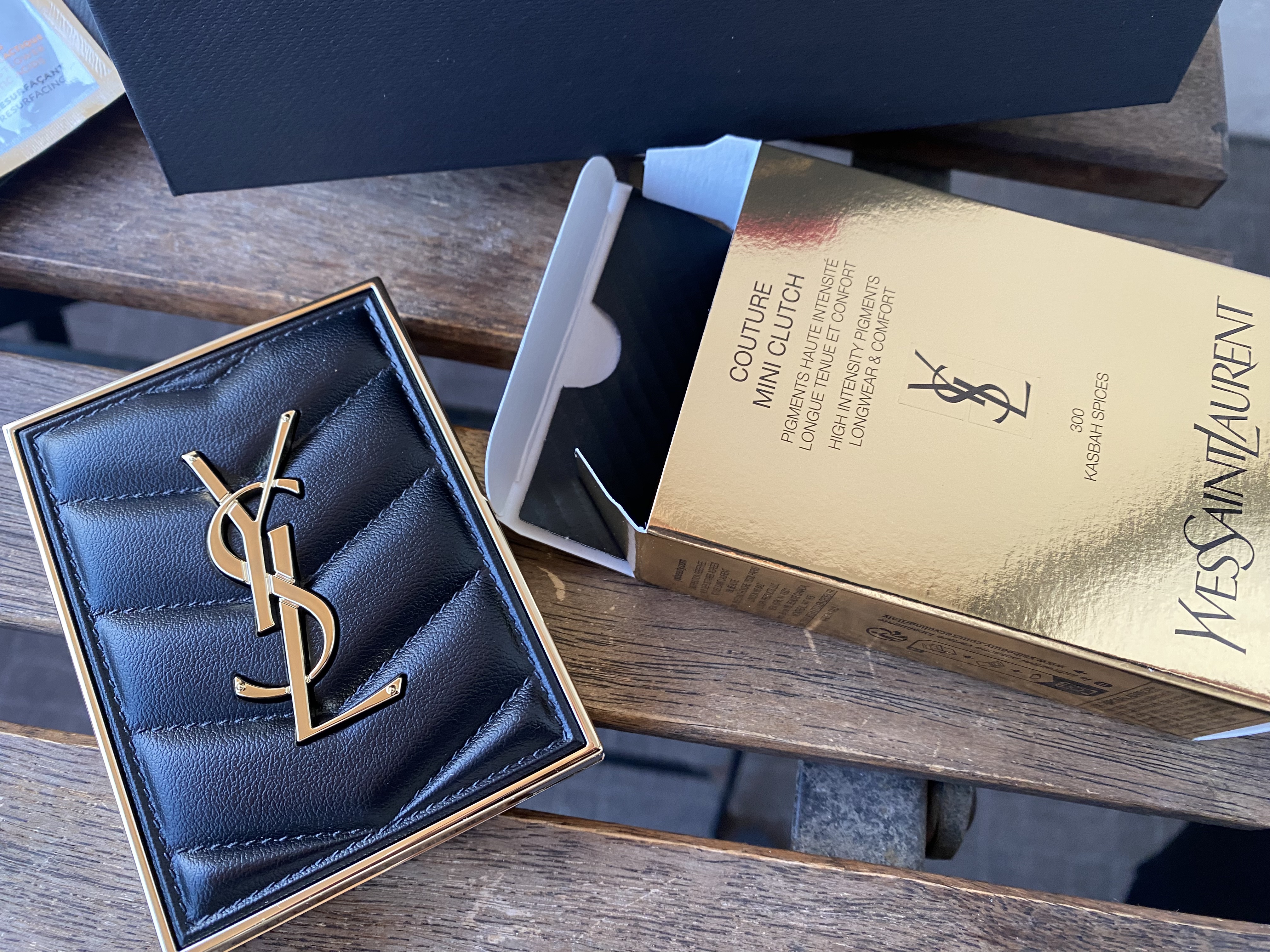 クチュール ミニ クラッチ #300 カスバ スパイシーズ/YVES SAINT LAURENT BEAUTE/アイシャドウパレットを使ったクチコミ（3枚目）