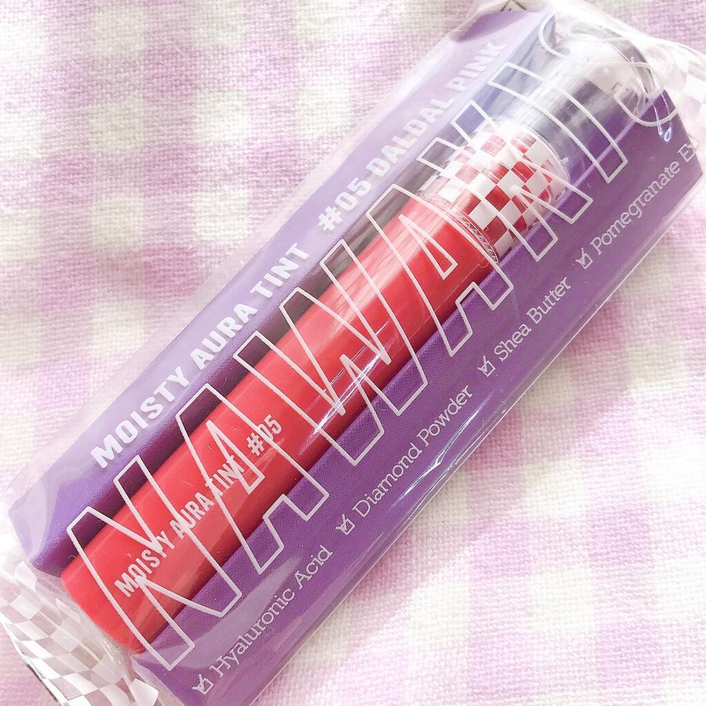 NAWAKIS MOISTY AURA TINT/NAWAKIS/口紅を使ったクチコミ（2枚目）