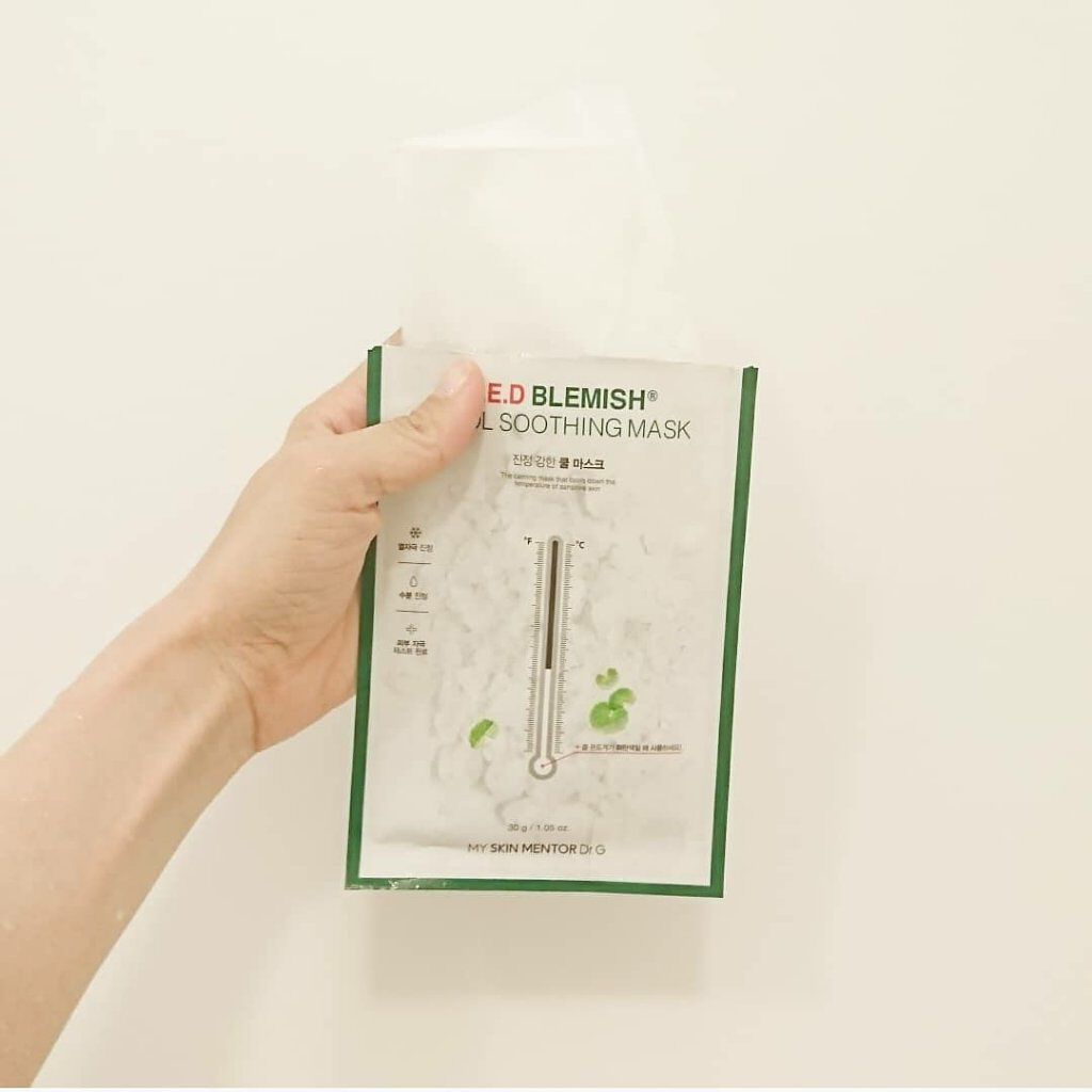 レッドブレミッシュ クールスージングマスク/Dr.G/シートマスク・パックを使ったクチコミ（2枚目）