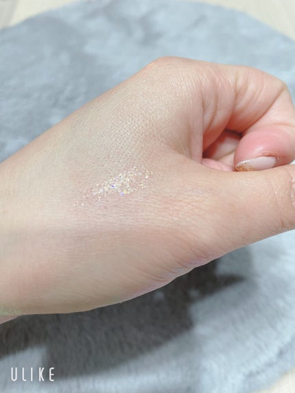 リキッド グリッター シャドウ/rom&nd/グリッターを使ったクチコミ(3枚目)