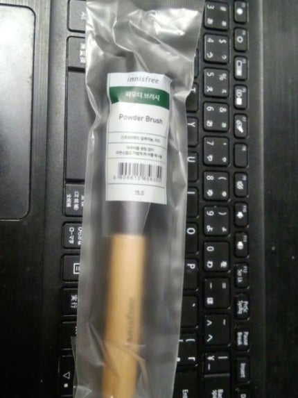 マスター パウダー ブラシ/innisfree/メイクブラシを使ったクチコミ(1枚目)