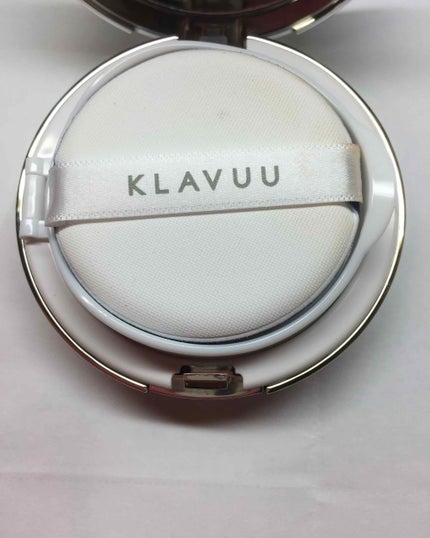 ブルーパールマリンコラーゲンアクアクッション/KLAVUU/クッションファンデーションを使ったクチコミ(2枚目)