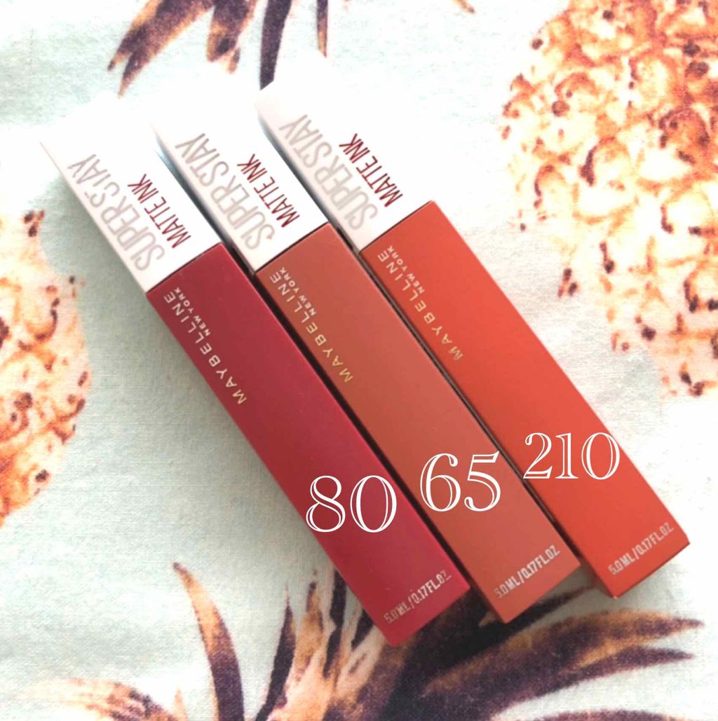 SPステイ マットインク/MAYBELLINE NEW YORK/口紅を使ったクチコミ(2枚目)