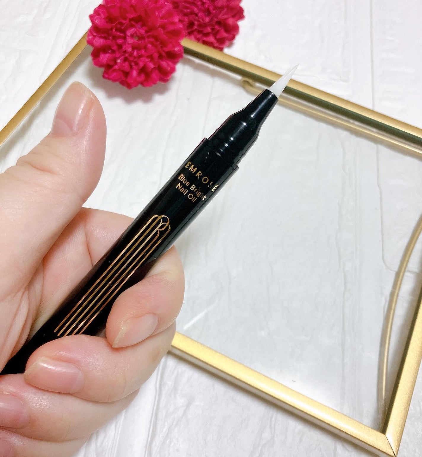 ブルーブライトネイルオイル/EMROSÉ/ネイルオイル・トリートメントを使ったクチコミ(2枚目)