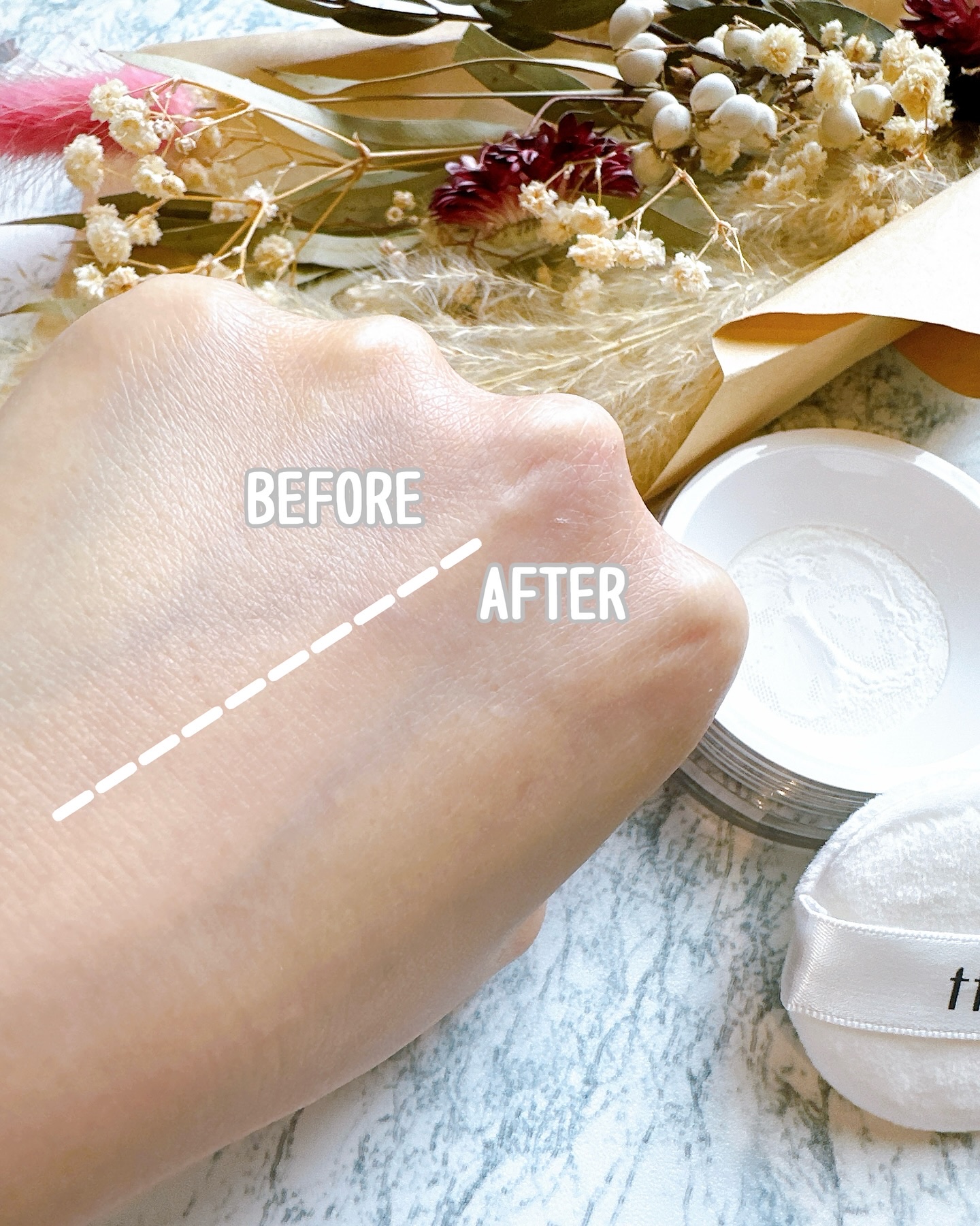 トランスルーセントセットフィニッシングパウダー/TFIT/ルースパウダーを使ったクチコミ（3枚目）