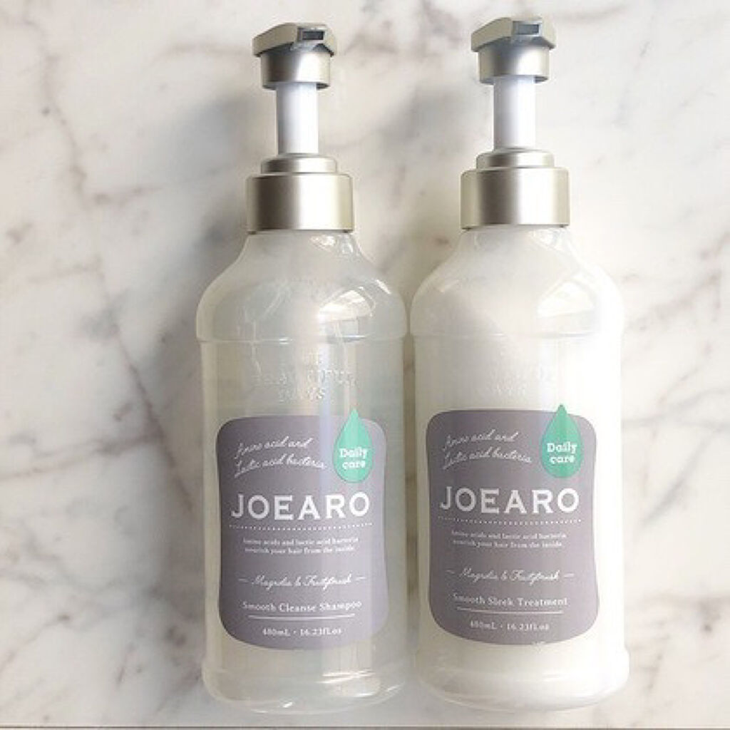 スムースクレンズシャンプー／スムーススリークトリートメント/JOEARO/市販シャンプーを使ったクチコミ（1枚目）