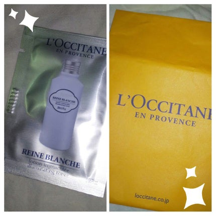 レーヌブランシュ ブライトフェイスウォーター/L'OCCITANE/化粧水を使ったクチコミ(1枚目)