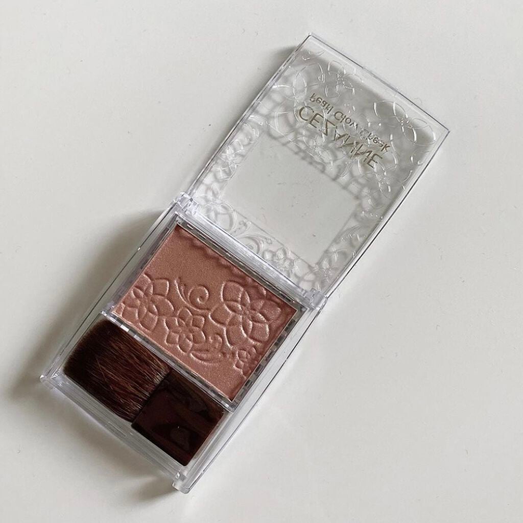 パールグロウチーク/CEZANNE/パウダーチークを使ったクチコミ(2枚目)