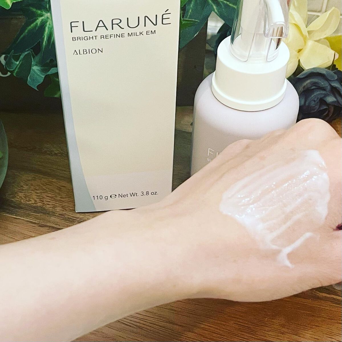 フラルネ ブライトリファイン ミルク EM/ALBION/乳液を使ったクチコミ(3枚目)