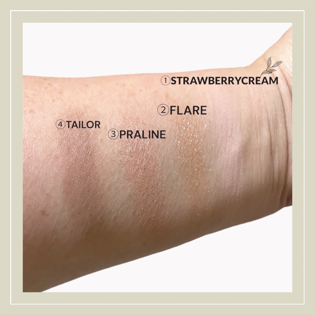 マイフェイブピースアイシャドウ 03 ストロベリークリーム(STRAWBERRY CREAM)/HOLIKA HOLIKA/単色アイシャドウを使ったクチコミ（2枚目）