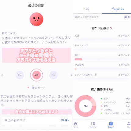 スキンライトセラピーⅢ/Makeon/美顔器・マッサージを使ったクチコミ(5枚目)