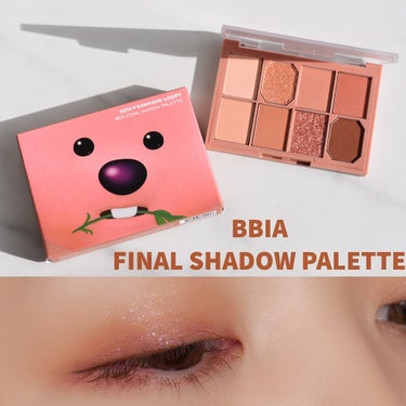 BBIA ファイナルシャドウパレット4のクチコミ「BBIA
FINAL SHADOW PALETTE ZANMANG LOOPY EDITION.....」（1枚目）