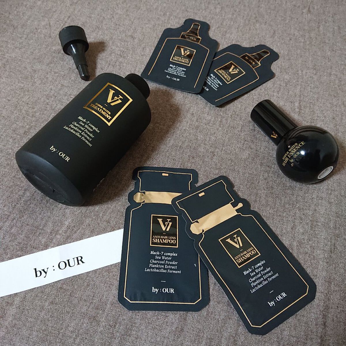 V7 アンチヘアロス シャンプー/by : OUR/サロンシャンプーを使ったクチコミ（1枚目）