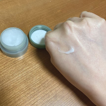 ピュアアルテミシア カーミングウォータークリーム/HANYUL(ハンユル)/フェイスクリームを使ったクチコミ(3枚目)