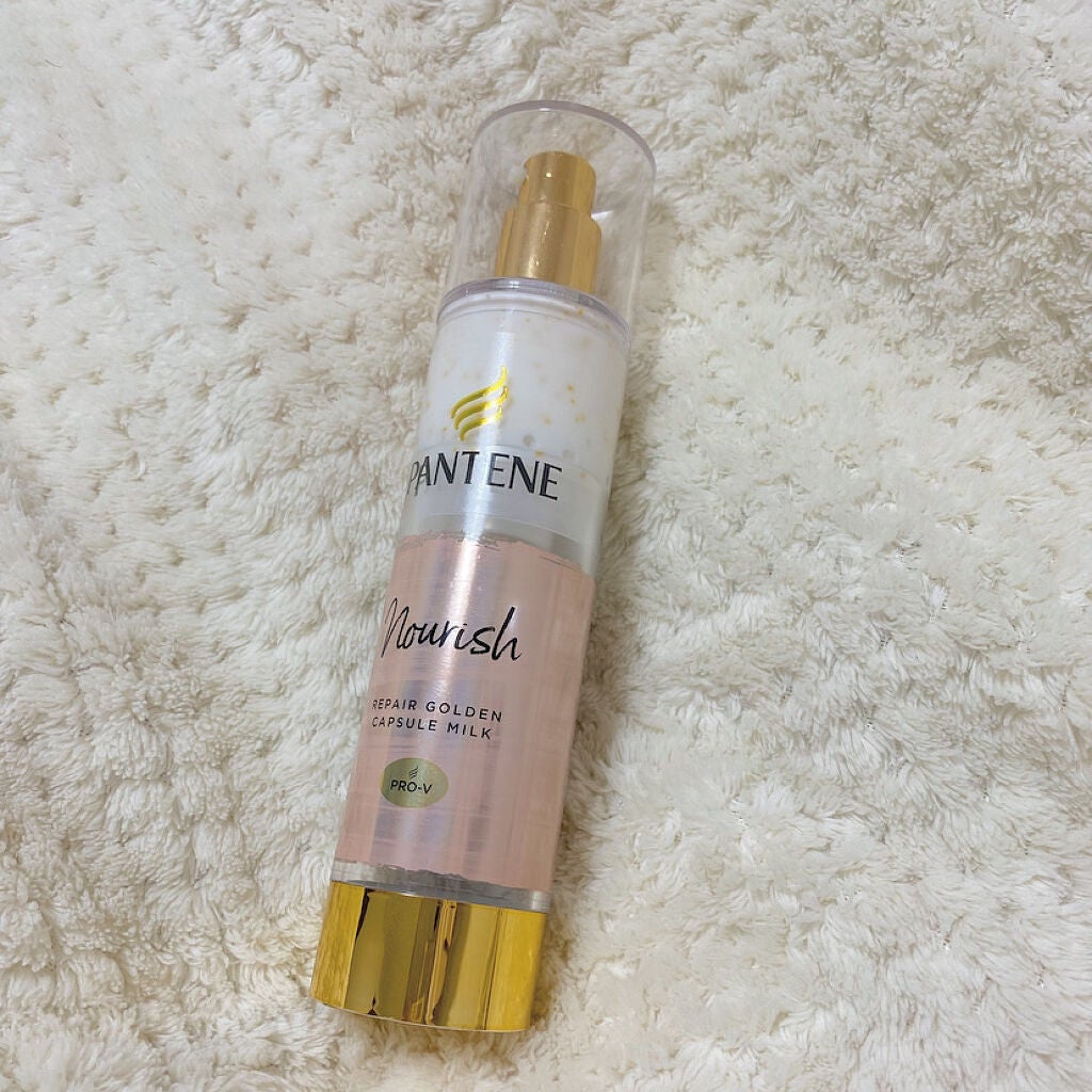 リペアー ゴールデン カプセル ミルク/パンテーン/ヘアミルクを使ったクチコミ(2枚目)