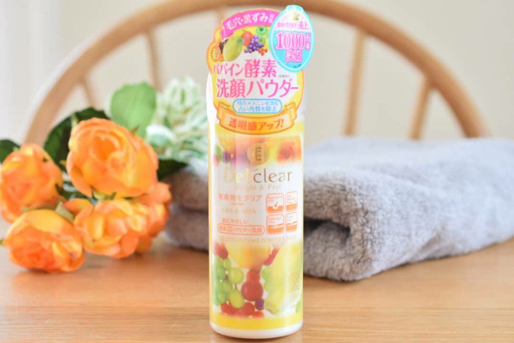 DETクリア ブライト&ピール フルーツ酵素パウダーウォッシュ/Detclear/洗顔パウダーを使ったクチコミ（1枚目）