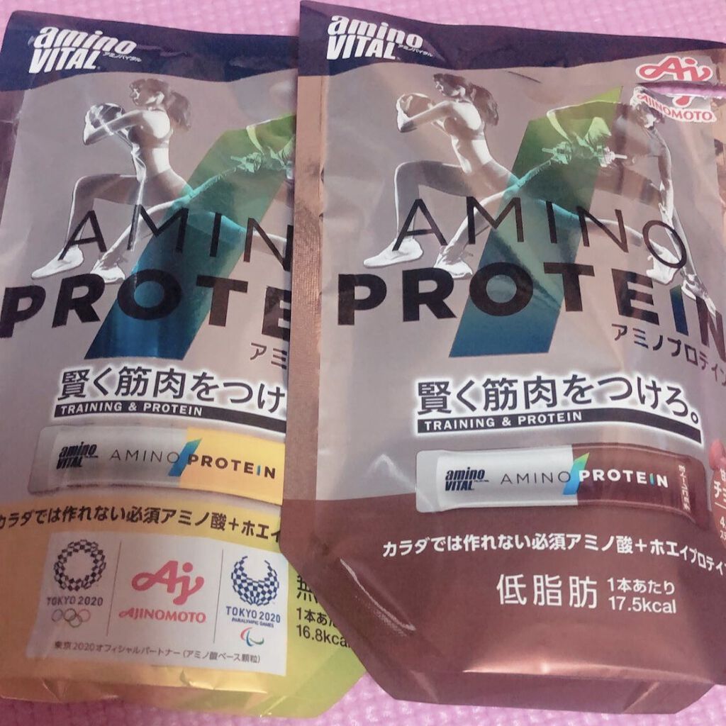 アミノプロテイン/味の素/ホエイプロテインを使ったクチコミ（1枚目）