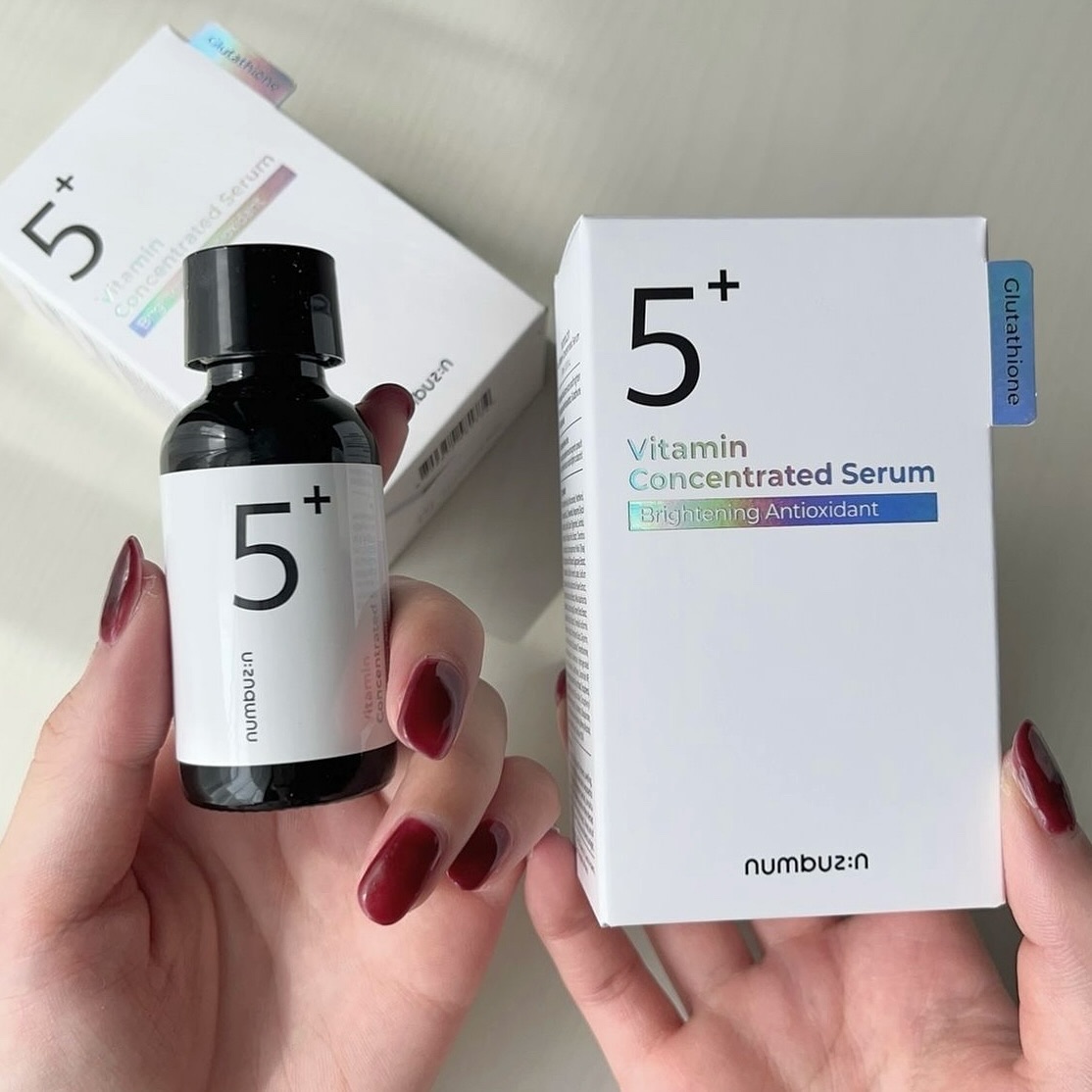 5番 白玉グルタチオンＣ美容液/numbuzin/美容液を使ったクチコミ（3枚目）