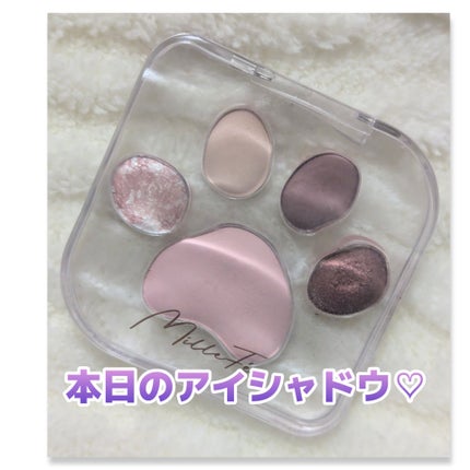 ミャオパウズアイシャドウパレット/MilleFée/アイシャドウパレットを使ったクチコミ(1枚目)