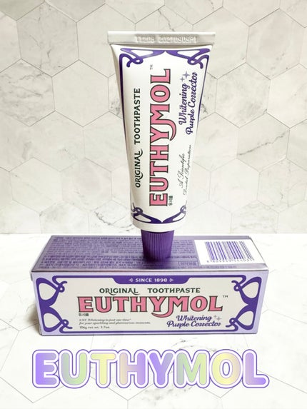 ホワイトパープル歯みがき ピーチフローラルミントの香り/EUTHYMOL/歯磨き粉を使ったクチコミ(1枚目)