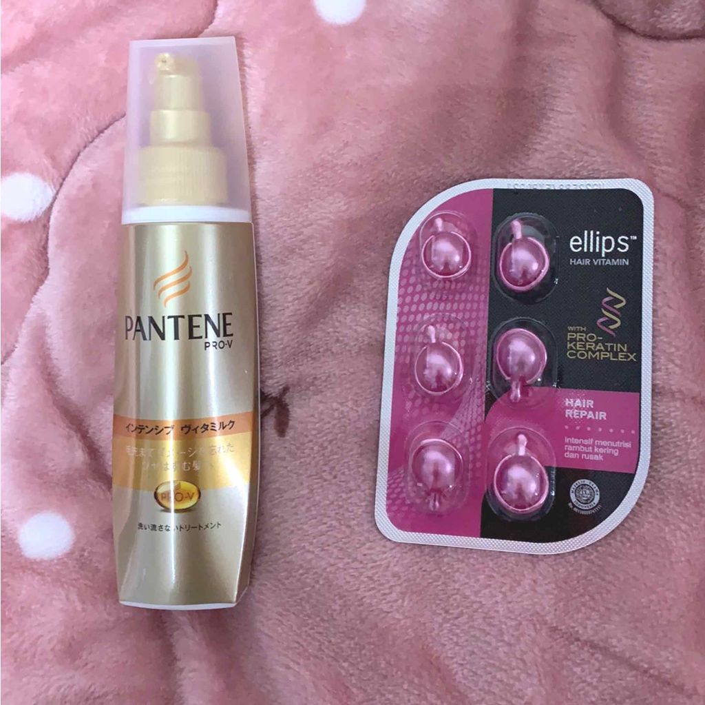  エクストラダメージケア  インテンシブ ヴィタミルク/パンテーン/ヘアミルクを使ったクチコミ（1枚目）