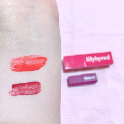 ブラッディライアー コーティングティント/lilybyred/リップティントを使ったクチコミ(6枚目)