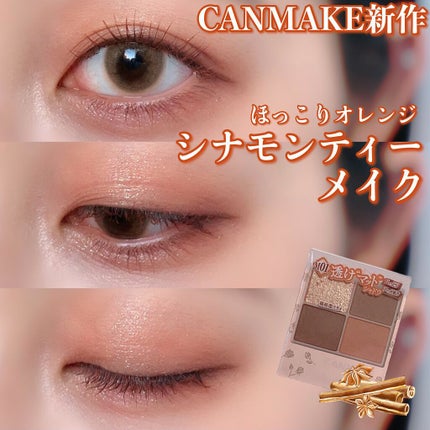 シルキースフレアイズ(マットタイプ)/キャンメイク/アイシャドウパレットを使ったクチコミ(1枚目)