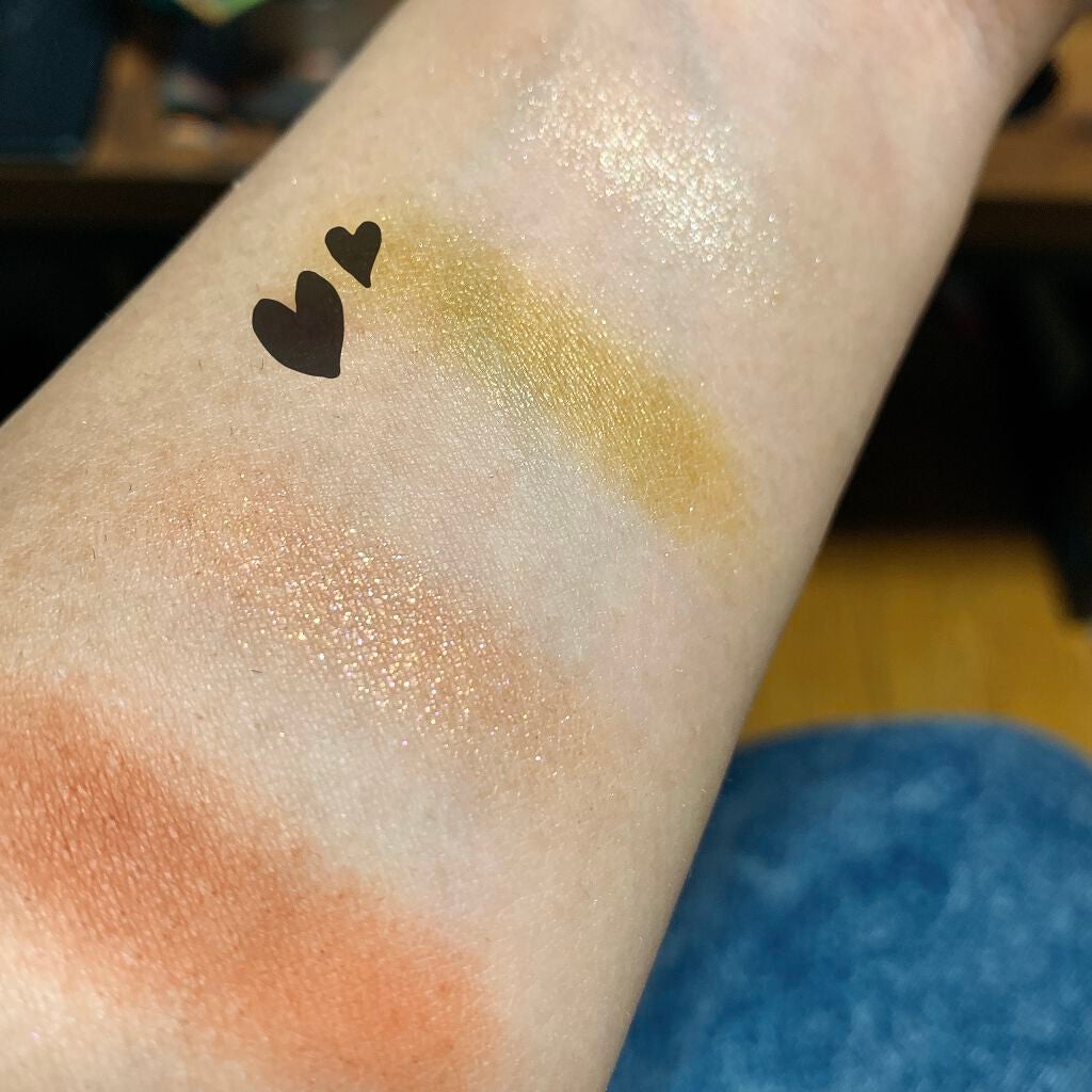 山海シリーズ 4色アイシャドウパレット/GirlCult/アイシャドウパレットを使ったクチコミ(2枚目)