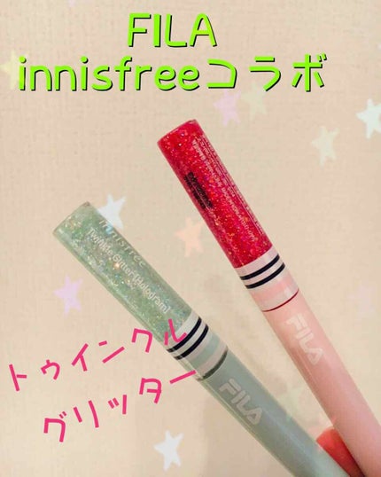 トゥインクル グリッター/innisfree/リキッドアイライナーを使ったクチコミ(1枚目)
