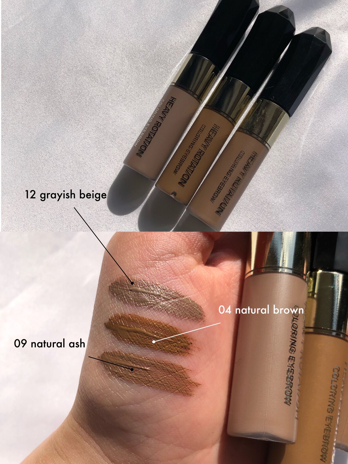 カラーリングアイブロウ/ヘビーローテーション/眉マスカラを使ったクチコミ（1枚目）