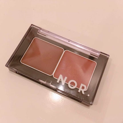 NOR. NOR.(ノール) エアフィットクリームアイシャドウのクチコミ「
【NOR. AIRFIT CREAM EYESHADOW】
こちらNOR. クリームアイシ.....」(1枚目)