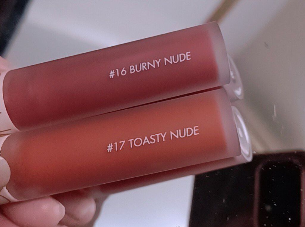 ゼロベルベットティント/rom&nd/リップティントを使ったクチコミ（1枚目）