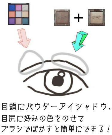 UR GLAM　POWDER EYESHADOW/U R GLAM/シングルアイシャドウを使ったクチコミ（3枚目）