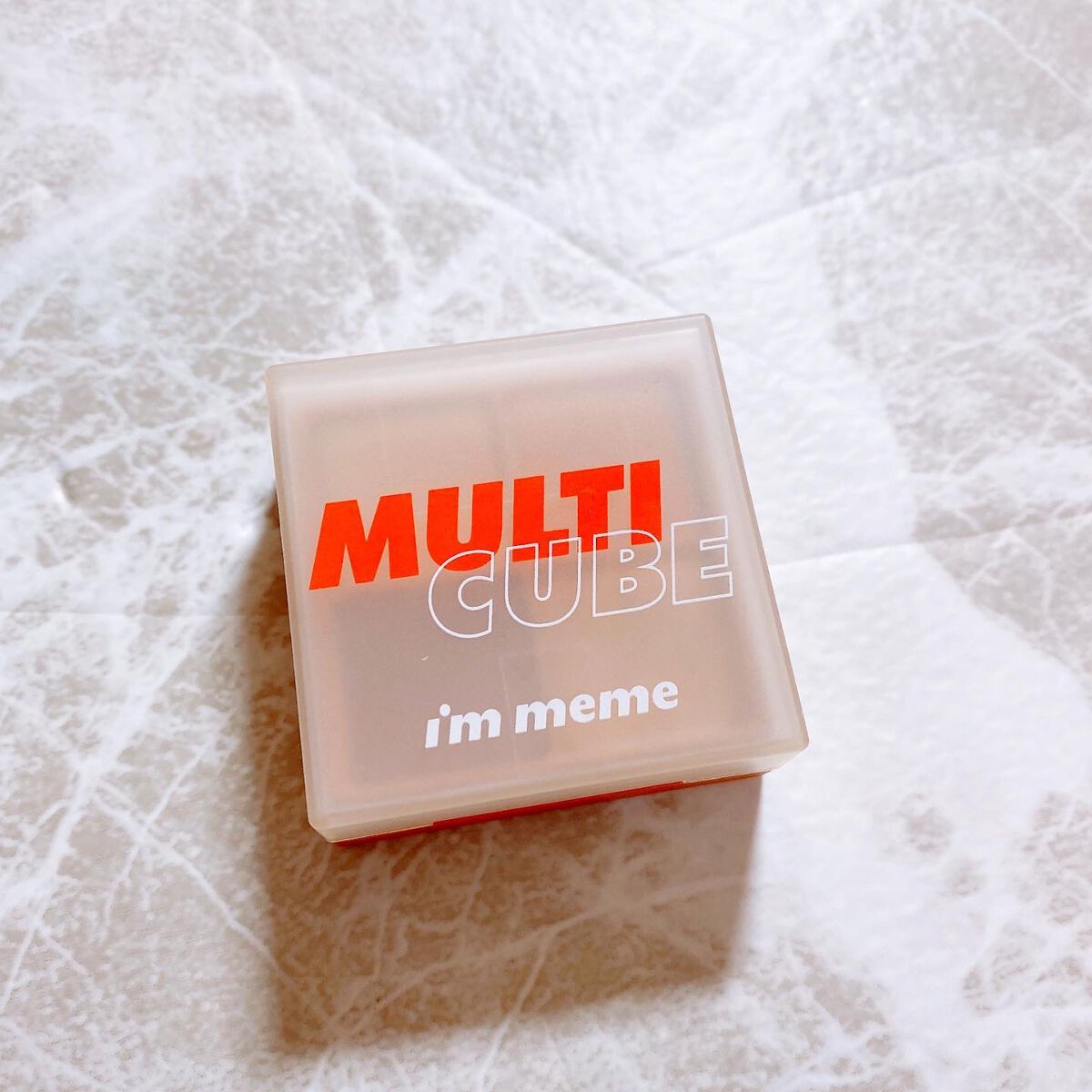 マルチキューブ/i’m meme/アイシャドウパレットを使ったクチコミ(4枚目)