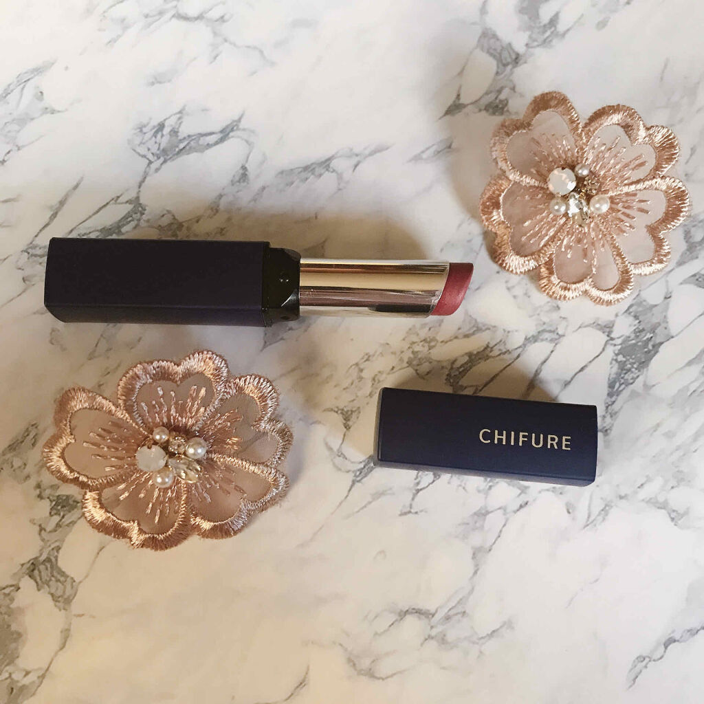 リップスティック Y 251 ローズ系  /ちふれ/口紅を使ったクチコミ（2枚目）