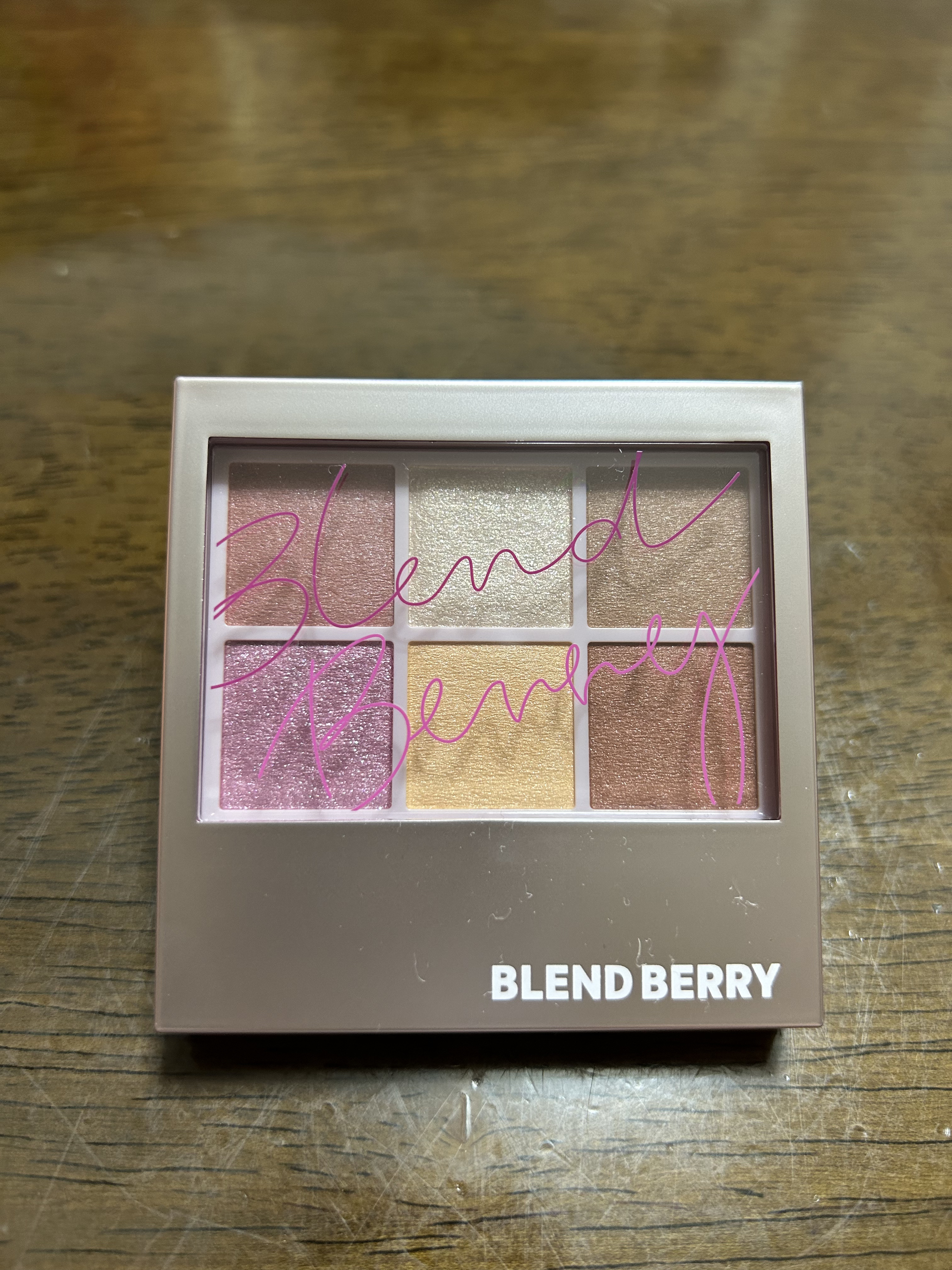 オーラクリエイション 107 フィグ＆スキンモーヴ(限定カラー)/BLEND BERRY/アイシャドウパレットを使ったクチコミ（3枚目）