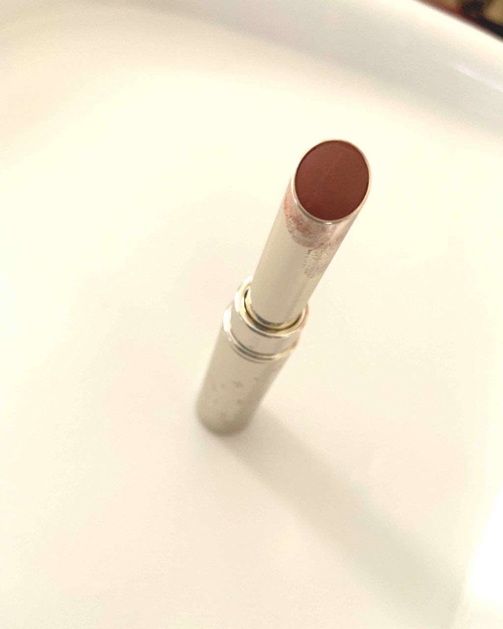 プラチナム 顔色アップ エッセンスルージュ/エルシア/口紅を使ったクチコミ(2枚目)