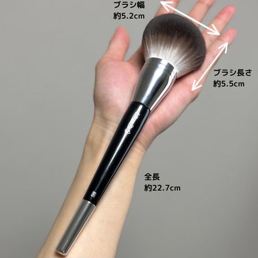 S SILKY POWDER BRUSH_L 883/fillimilli/その他化粧小物を使ったクチコミ（3枚目）