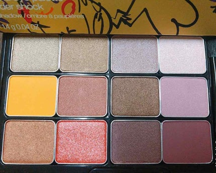 ピカシュウ アイ パレット‐サンダーショック/shu uemura/アイシャドウパレットを使ったクチコミ(3枚目)