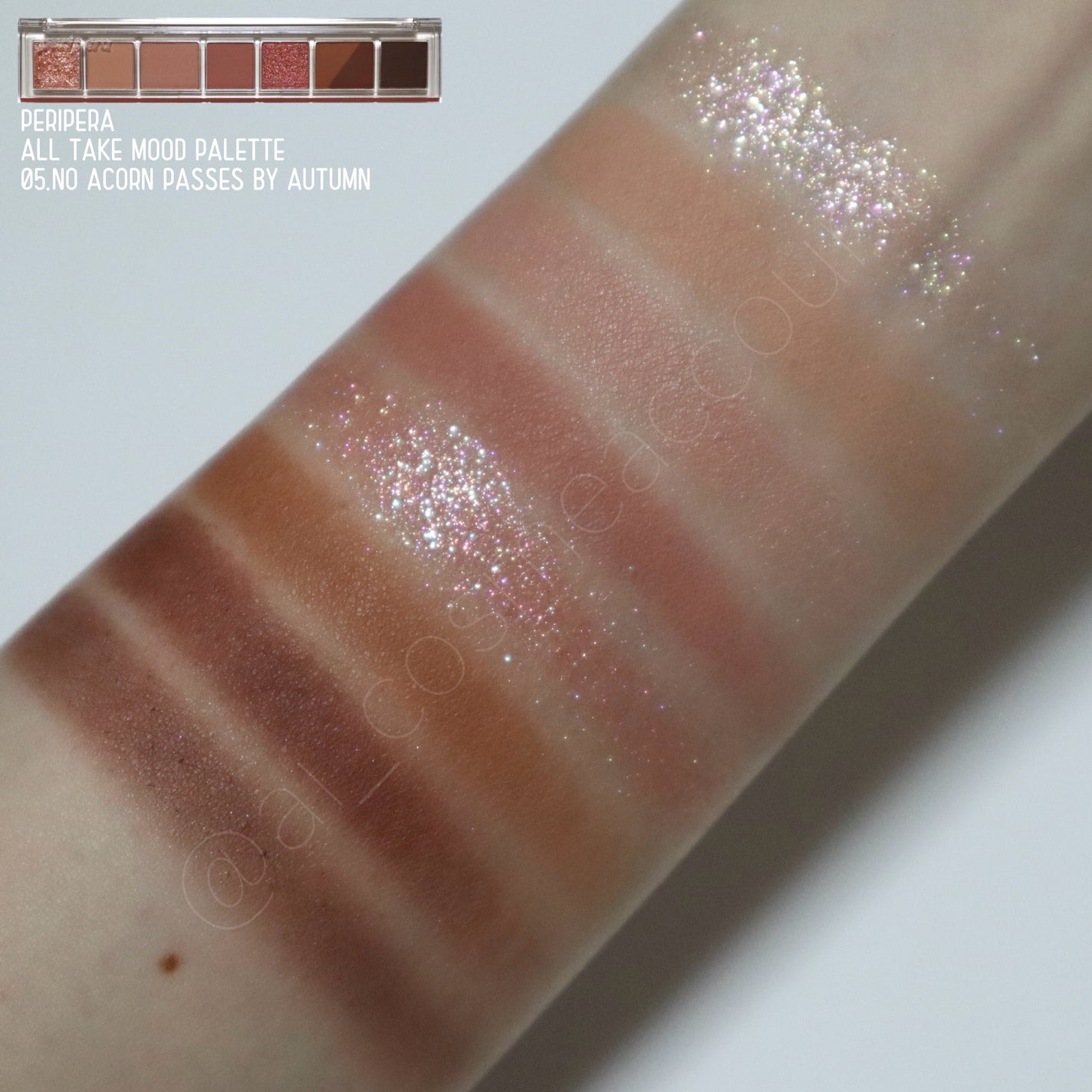 オール テイク ムード パレット(24AD)/PERIPERA/アイシャドウパレットを使ったクチコミ(7枚目)