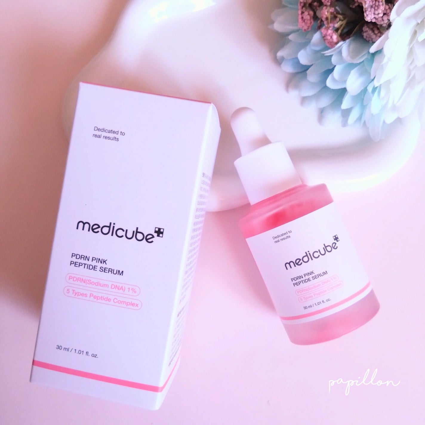 PDRNピンクアンプル PDRN 10,000ppm配合/MEDICUBE/美容液を使ったクチコミ(1枚目)