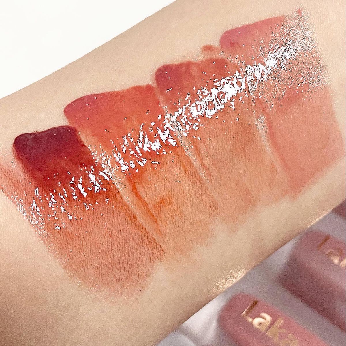 フルーティーグラムティント/Laka/リップティントを使ったクチコミ（3枚目）