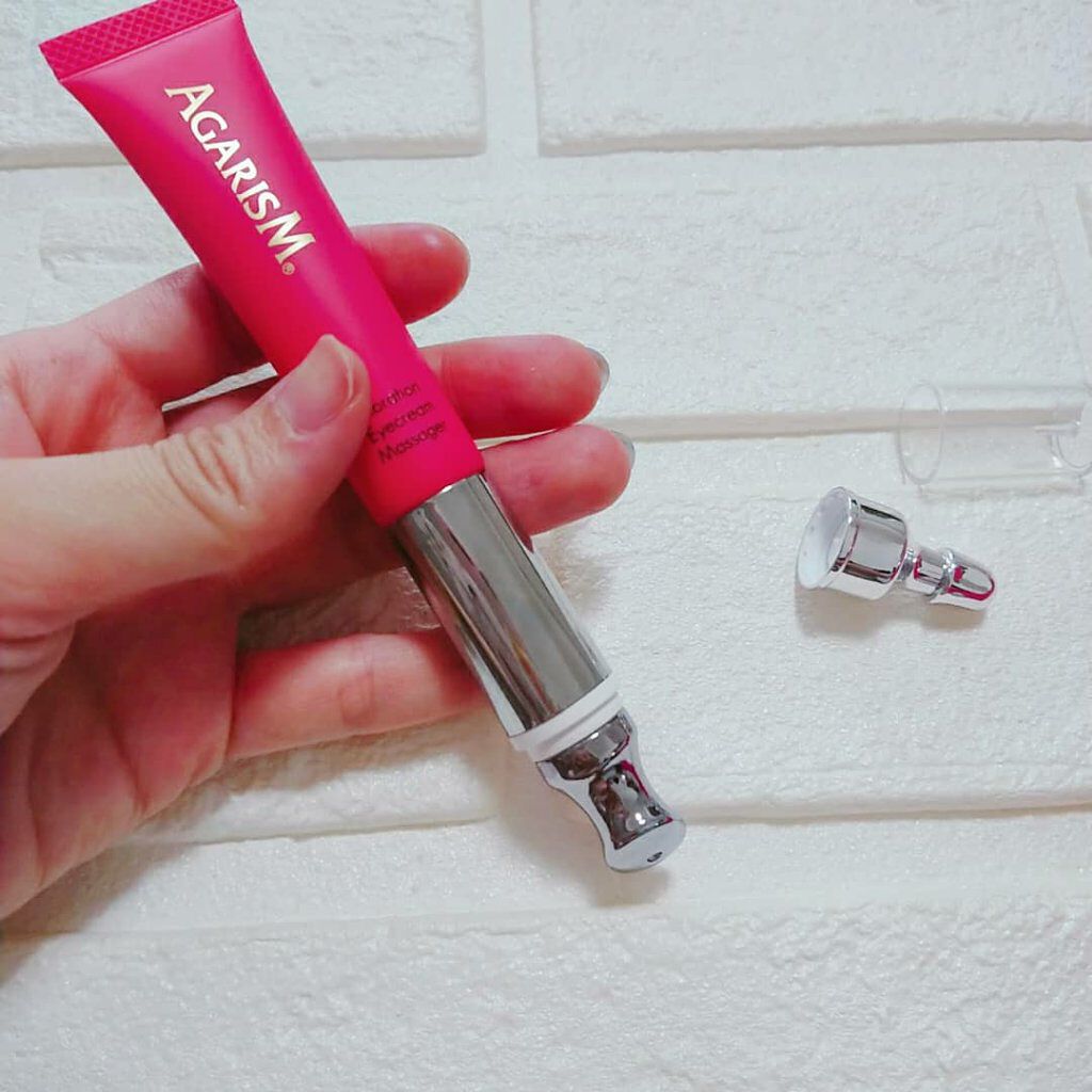 アイキュット マッサージャークリーム/AGARISM/アイケア・アイクリームを使ったクチコミ(2枚目)