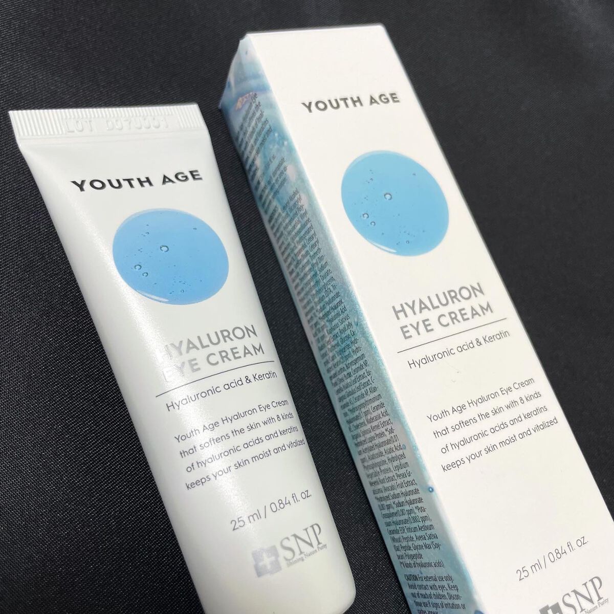 ユースエイジヒアルロン酸アイクリーム/SNP/アイケア・アイクリームを使ったクチコミ(6枚目)